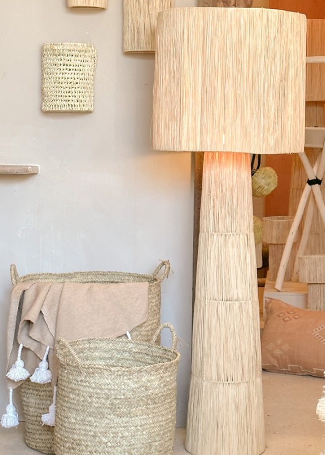 Vloerlamp | Raffia