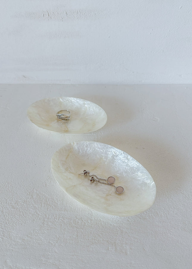 Capiz schaaltje - Ovaal