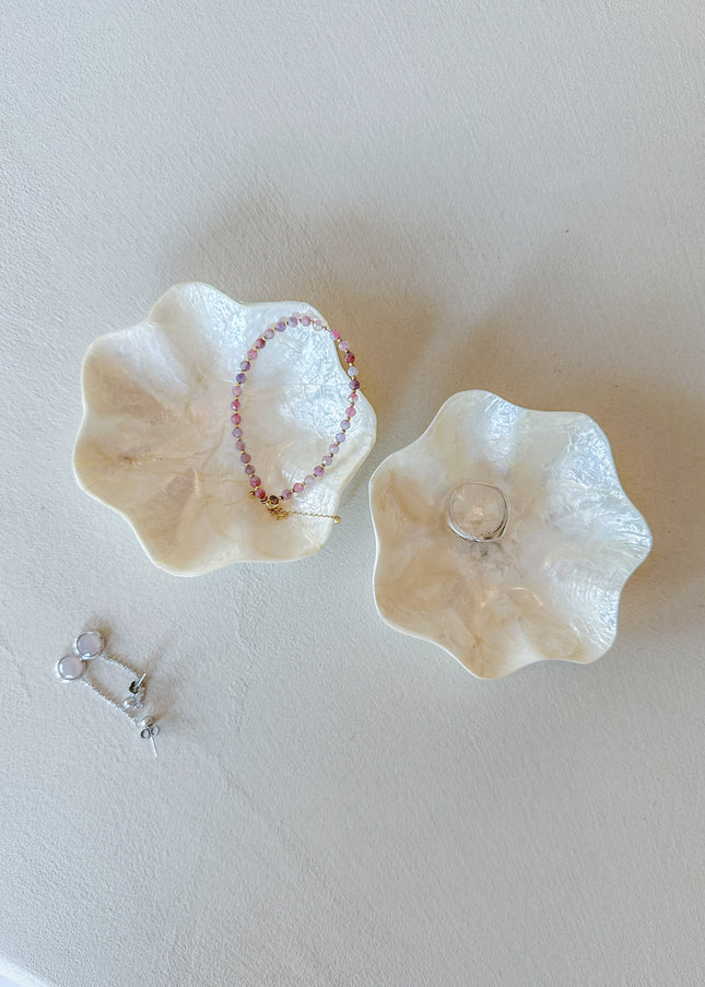 Capiz schaaltje - Bloem