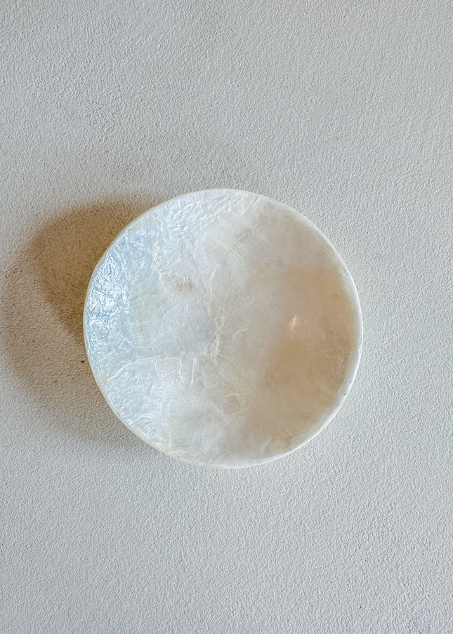 Capiz schaaltje - Rond