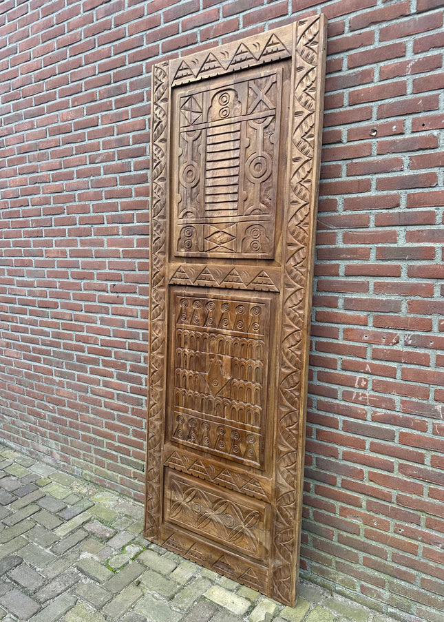 Handgemaakt Teak Houten Paneel / Deur – Indonesië