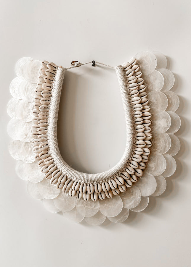 Capiz & Kauri schelpen kraag