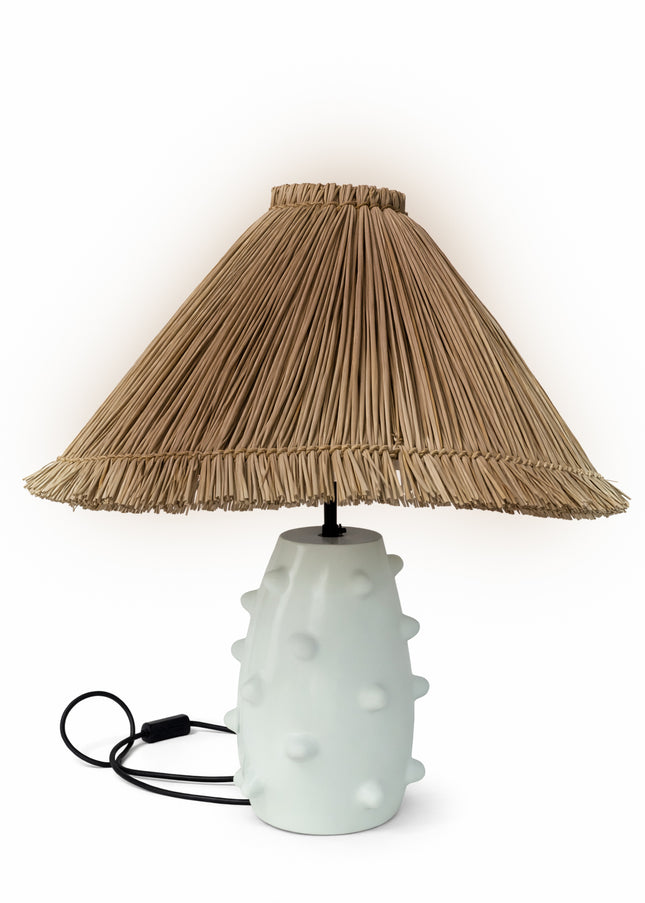 De Ciara tafellamp - Wit Naturel