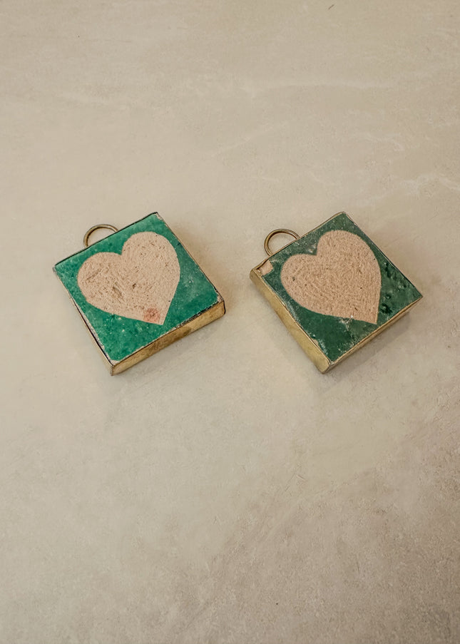 Wandtegel zellige - 5x5cm - groen