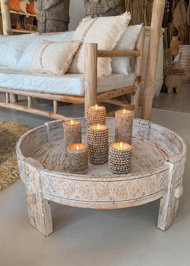 Chakki salontafel - Amaya White Wash