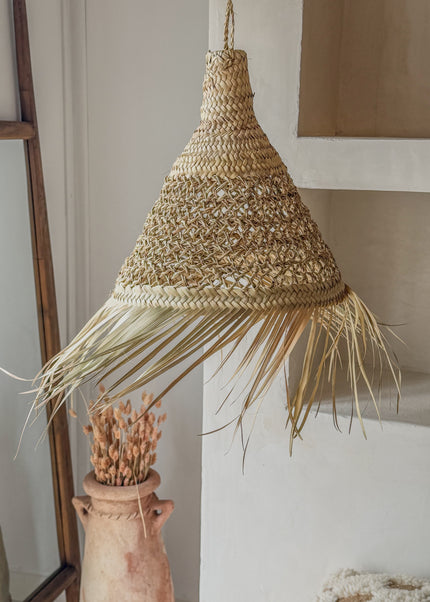 Hanglamp Ibiza – palmblad 40 x 40 cm