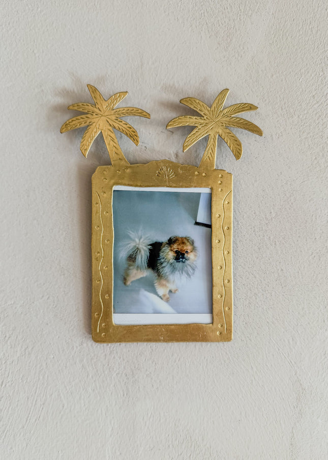 Fotolijst Palma Duo – messing 13 x 7 cm
