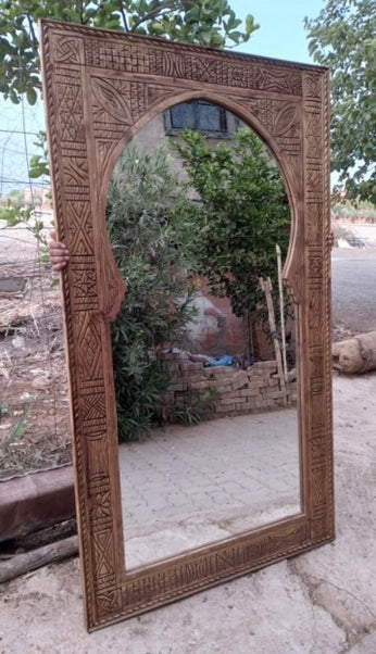 Houten Spiegel | Marrakech