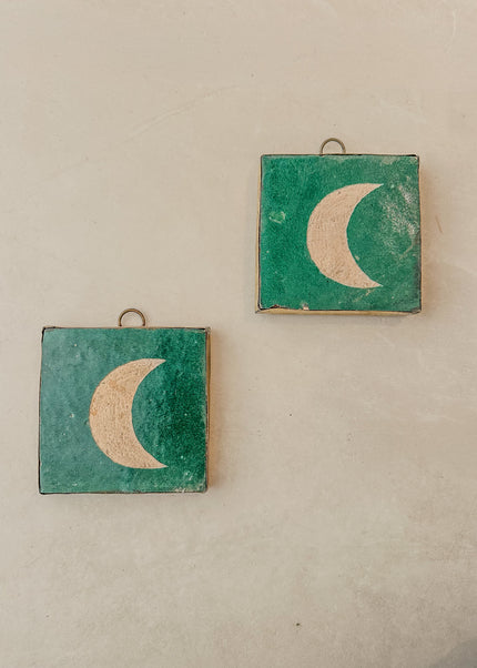 Wandtegel zellige - 10x10cm - Groen
