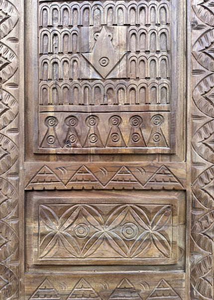 Handgemaakt Teak Houten Paneel / Deur – Indonesië