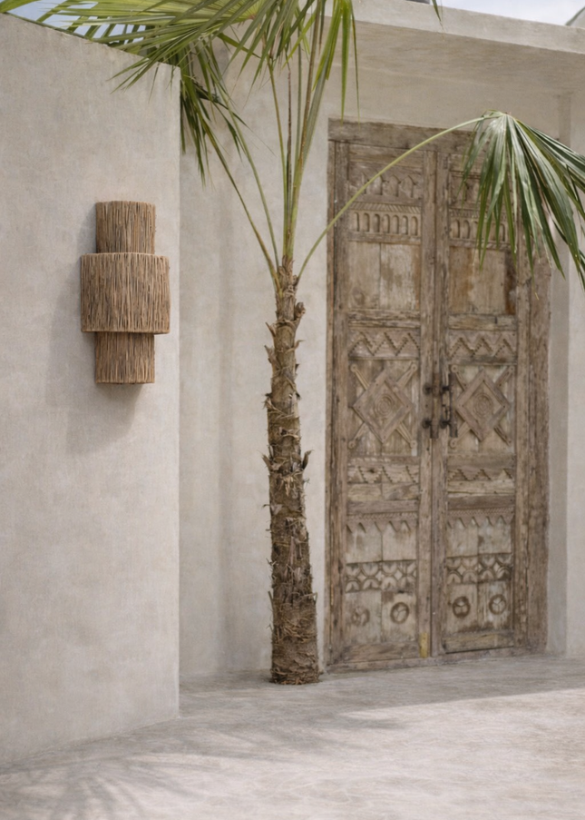 Sumba glow wandlamp - natuurlijk
