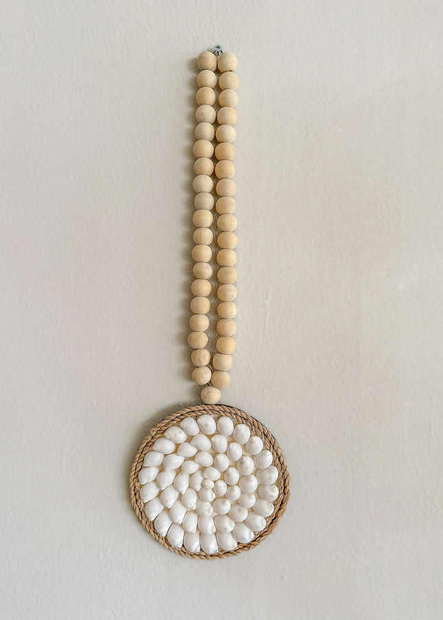 Decoratieve ketting | cirkel schelpen