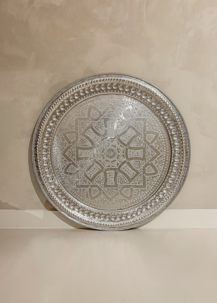 Handgehamerd Dienblad Marrakech Deluxe – Ø77 cm (5)
