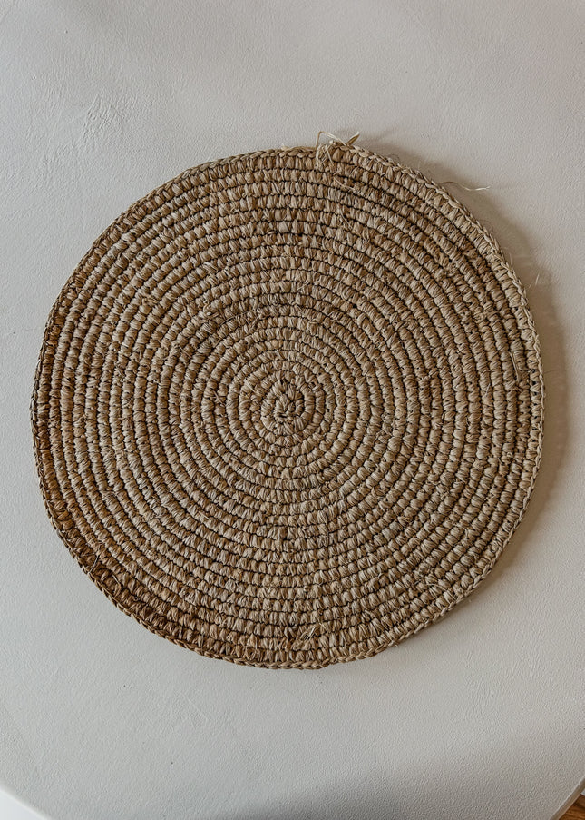 Raffia Placemat | Naturel