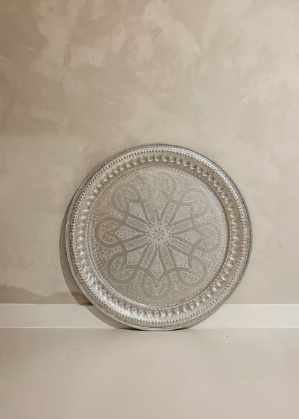 Handgehamerd Dienblad Marrakech Deluxe – Ø77 cm (3)