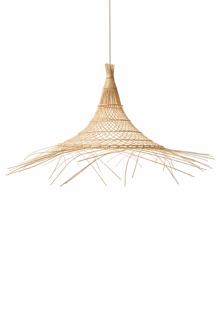 Sari Wave pendant light - natural