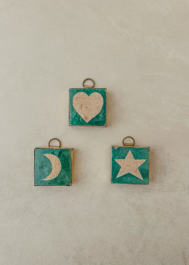 Wandtegel zellige - 5x5cm - groen
