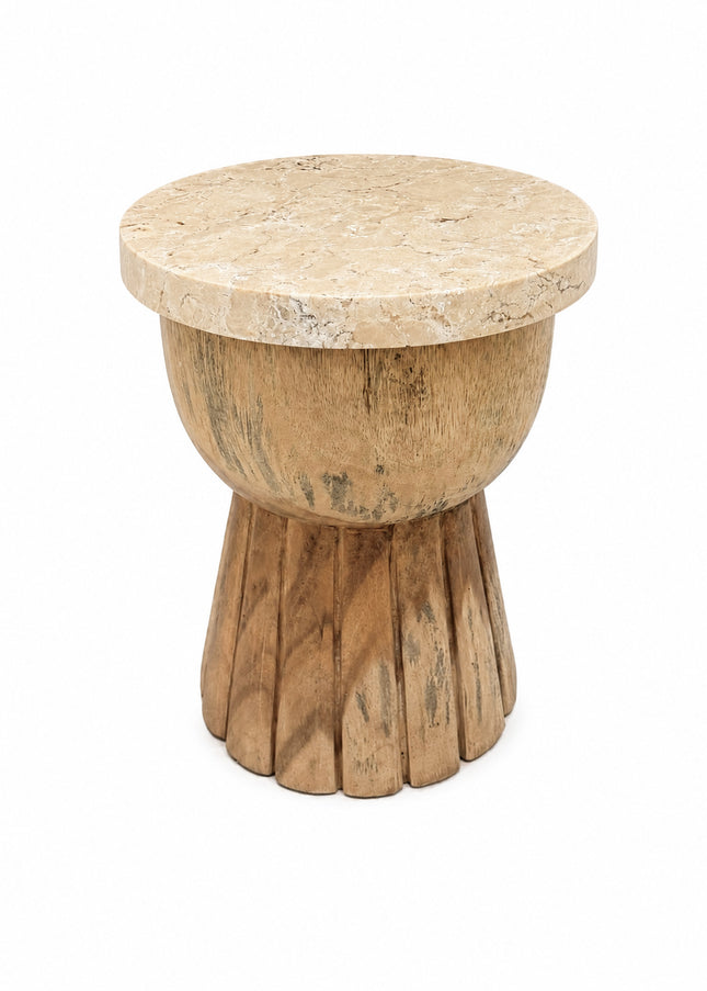 stool marble suar