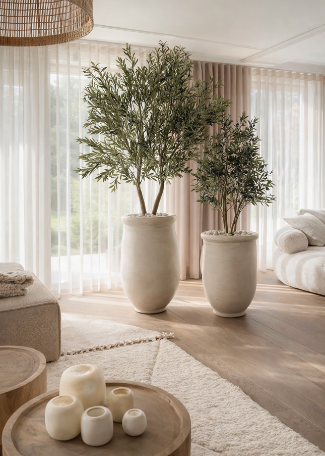 Kunst Olijfboom – 240 cm | Royale, volle blikvanger