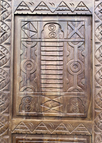 Handgemaakt Teak Houten Paneel / Deur – Indonesië