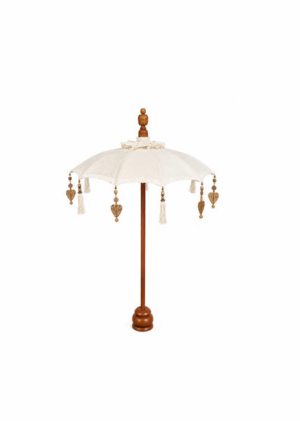 Boho Chic Table Parasol - Gold