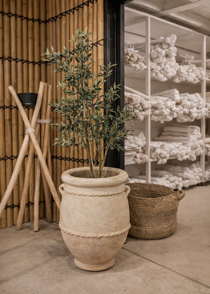 Artificial Olive Tree – 110 cm | Compact & stylish