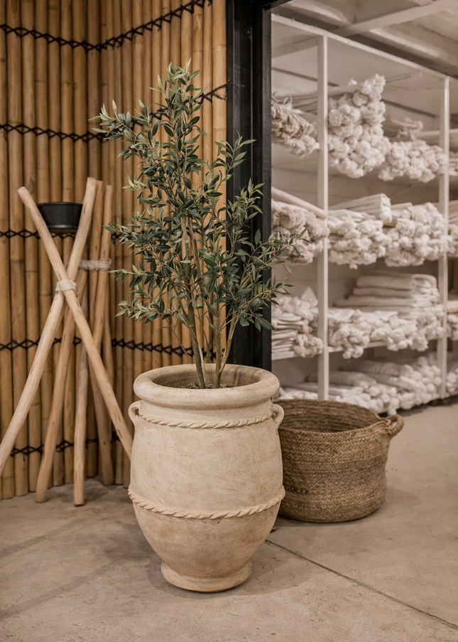 Kunst Olijfboom – 110 cm | Compact & stijlvol