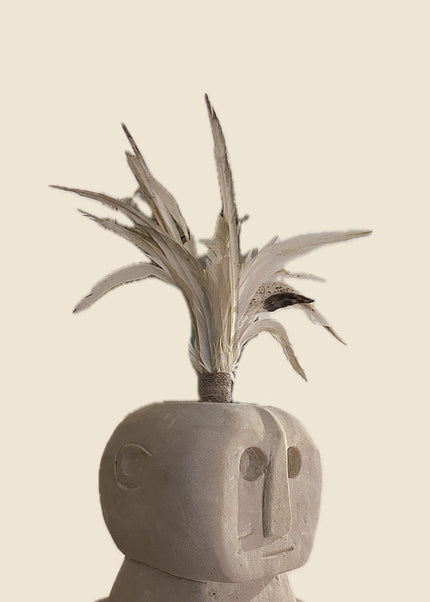 Stone Man Beeld van Zandsteen – Handgemaakt 40 cm