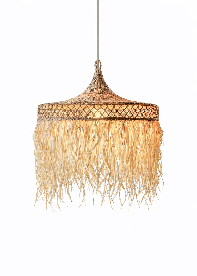 Nusa Fringe hanglamp - natuurlijk