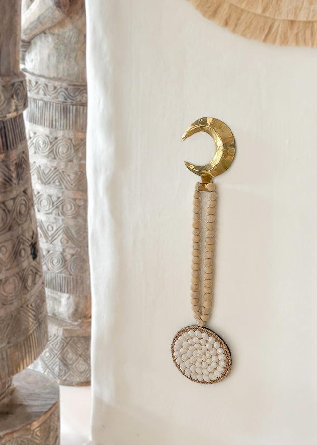 Decoratieve ketting | cirkel schelpen