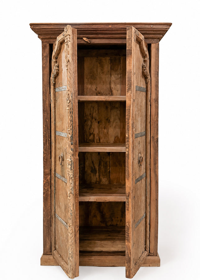 Maharaja Teak Kast India - 200cm