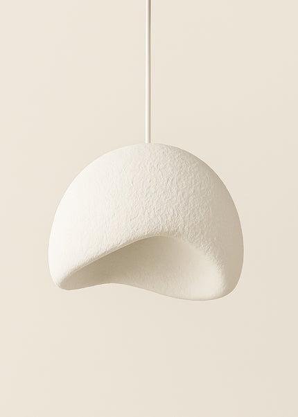 Organische Hanglamp – 40 cm – Wit