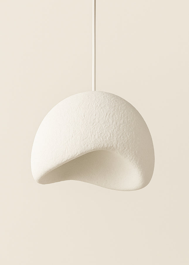 Organische Hanglamp – 40 cm – Wit