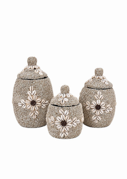Lombok pot - Sand/Shells