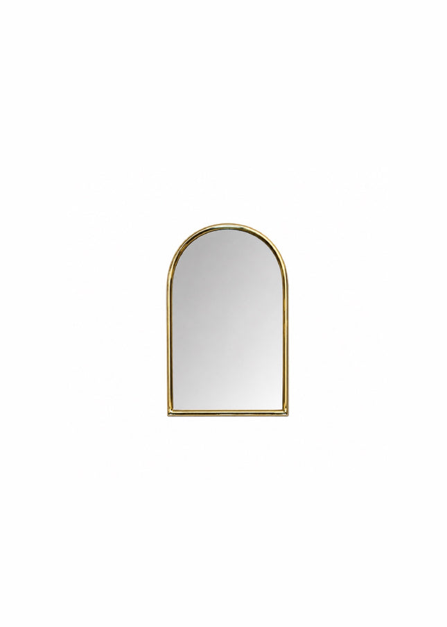 Messing boogspiegel – 12 x 8 cm