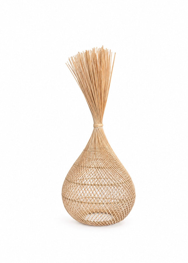 Stehleuchte Rattan