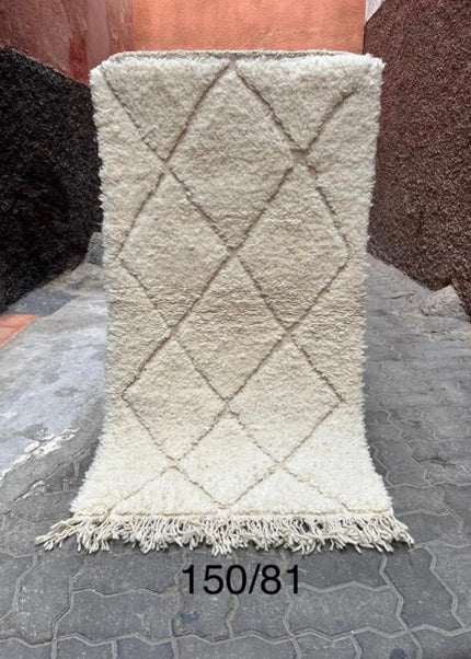 Beni Ouarain vloerkleed 150x81cm