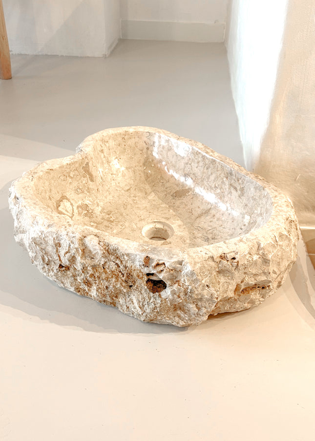 Marmeren Waskom | Beige