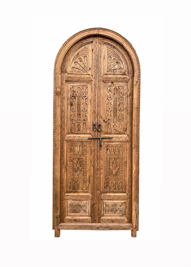 Marokkaanse ronde deur Marok – naturel 230 x 100 cm
