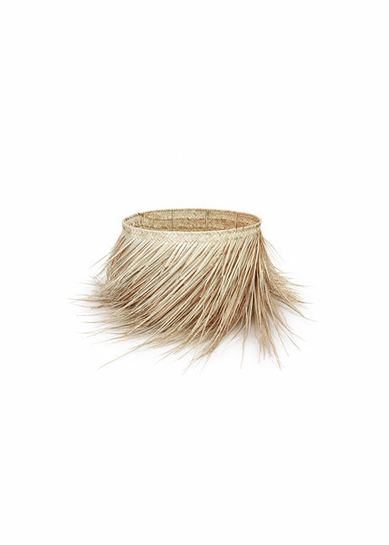 Lampenkap palmblad naturel – 25 x 25 cm