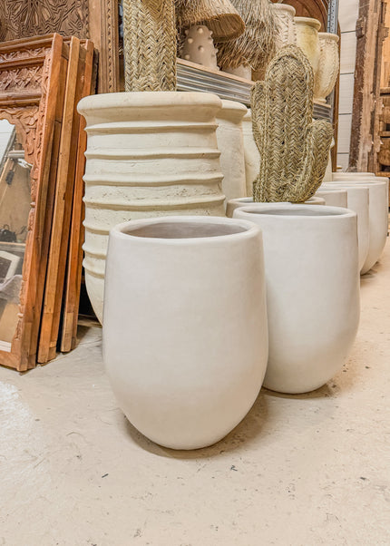 Tadelakt pot Aya – 60 x 40 cm