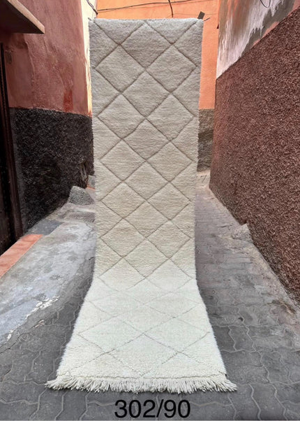 Beni Ouarain loper 302x90cm