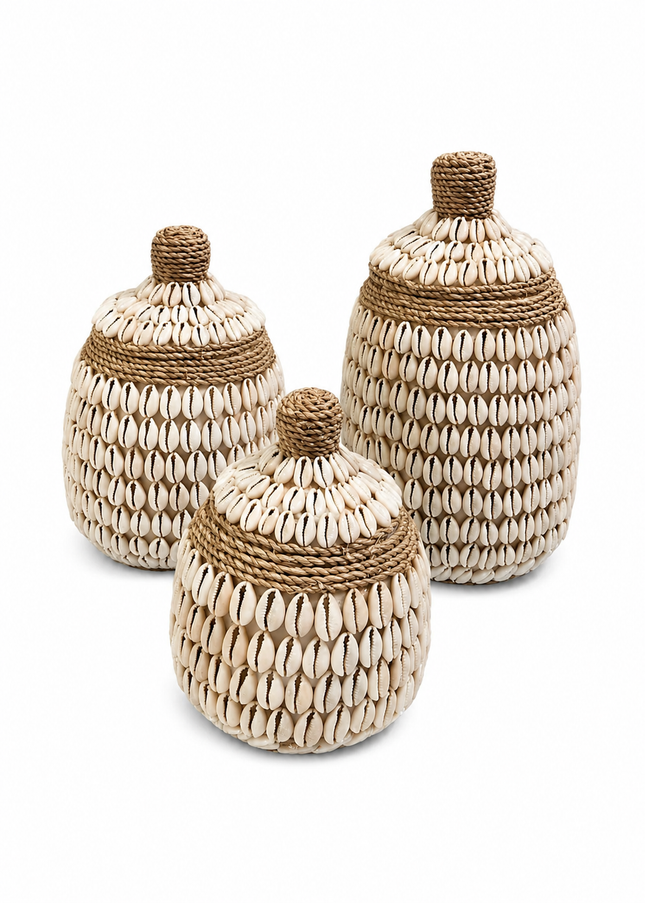 Bali pot - Shells