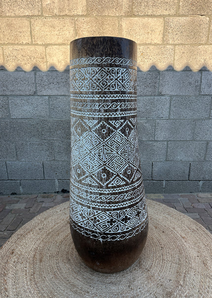 Houten Vaas Palm Ruku – 100 cm