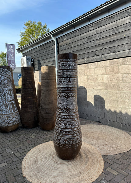 Houten Vaas Palm Kari – 200 cm