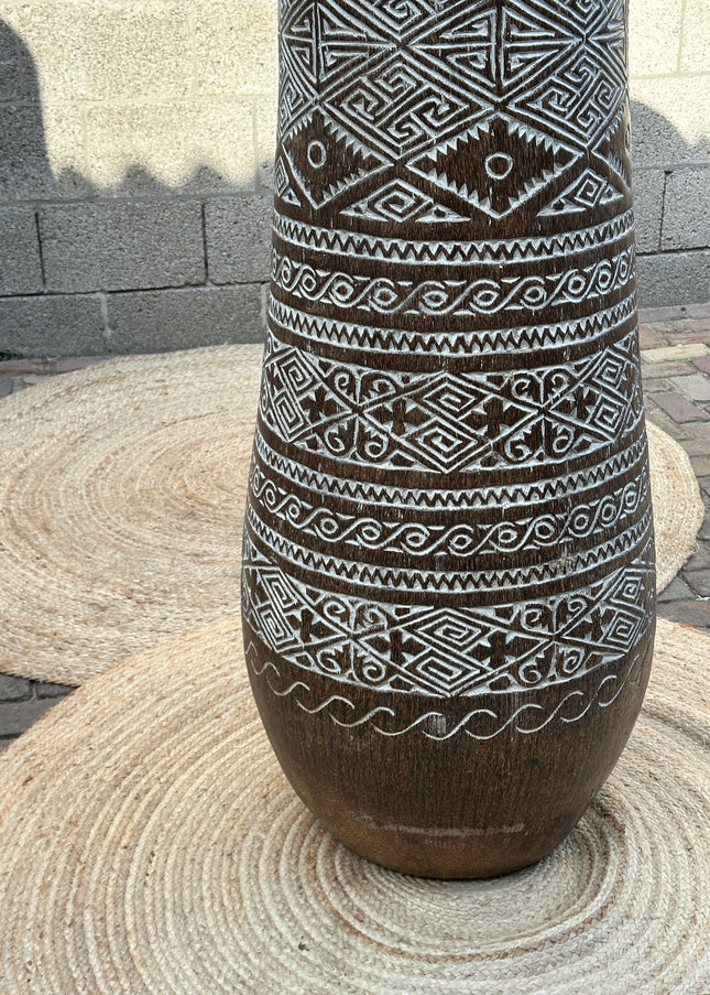 Houten Vaas Palm Kari – 200 cm
