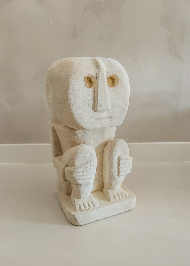 Stone Man Beeld van Zandsteen – Handgemaakt 40 cm