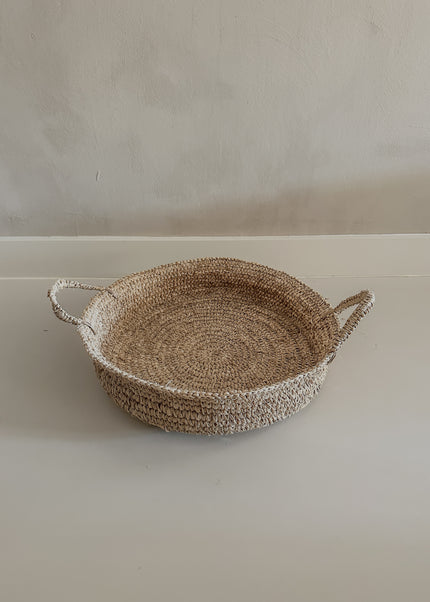Raffia mand –  (35x10cm)