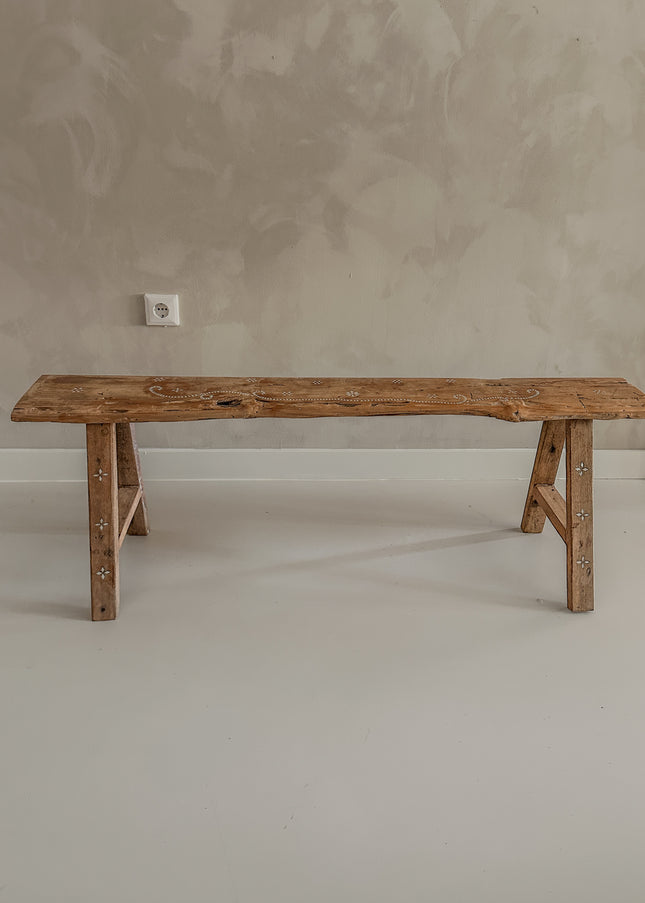 Teak houten bankje handgemaakt uit Indonesië – 130 cm | nr703