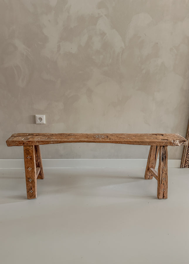 Teak houten bankje handgemaakt uit Indonesië – 135 cm | nr704